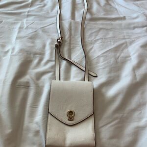 A New Day Cream Crossbody Bag Sleek and Versatile